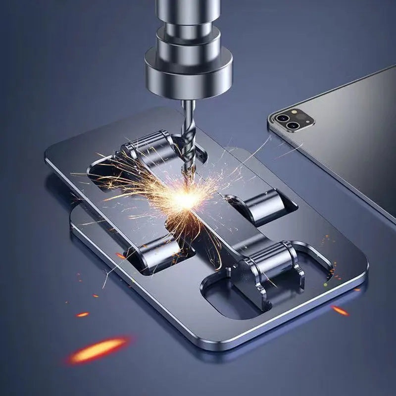 Aluminum phone holder